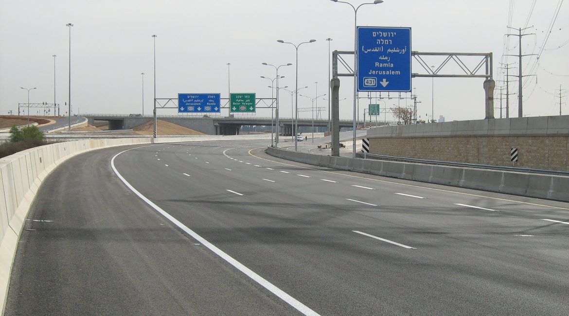 Трасса 431, как ответ Либермана на решение кризиса в Израиле